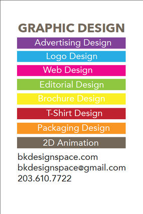 Personal Business Card from College Back Personal Business Card from College Back