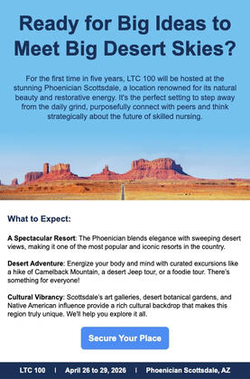 LTC 100 Arizona Spotlight Email LTC 100 Arizona Spotlight Email