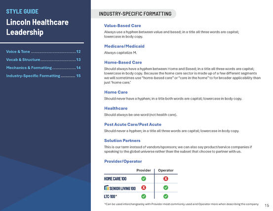 Branding Guide Page 15 Branding Guide Page 15